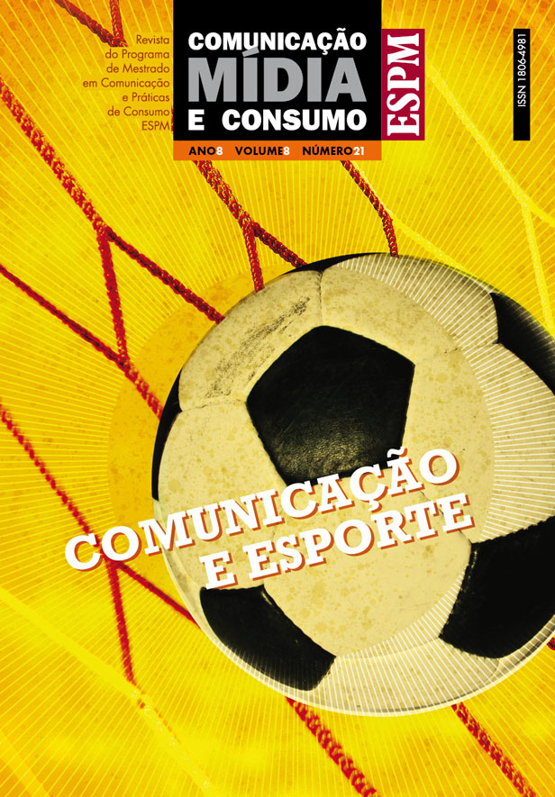 					Visualizar v. 8 n. 21 (2011): Comunicação e esporte
				